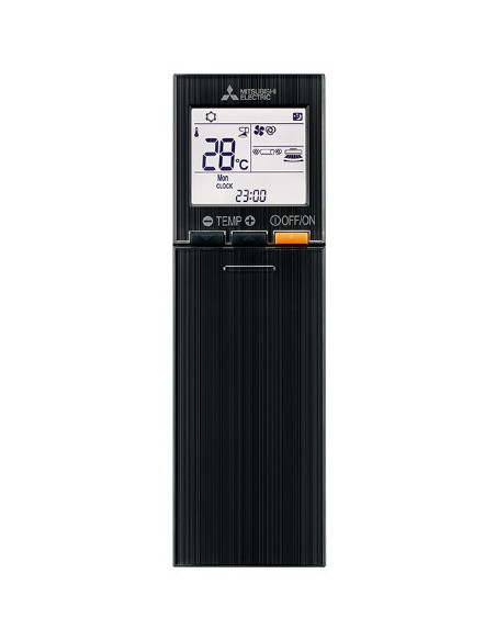 Ar Condicionado Mitsubishi 9000 btus Inverter gama Kirigamine Style Preto