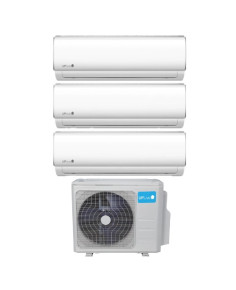Ar Condicionado Multi Split 3x1 9000 btus Inverter Safira UPLive